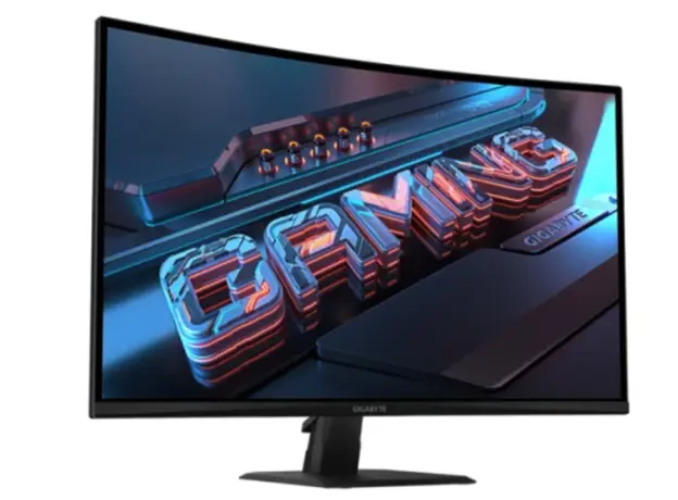 მონიტორი Gigabyte GS32QCA 31.5" QHD VA 180Hz 1ms 2xHDMI DP Black, 3 image
