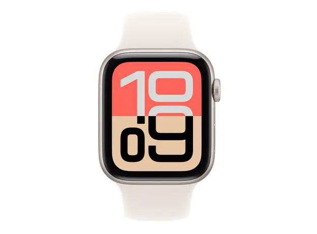 სმარტ საათი Apple Watch SE 3 GPS 44mm Starlight Aluminium Case With Starlight Sport Band MEHJ4 M/L, 2 image