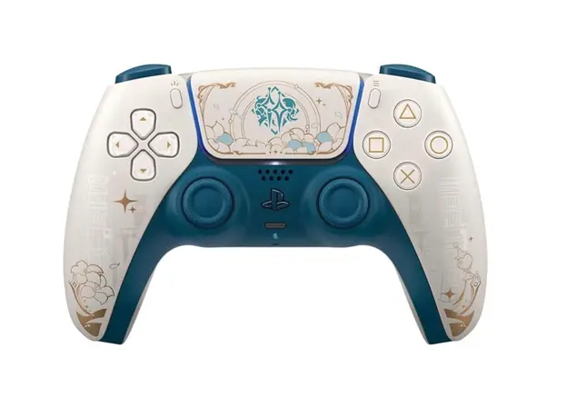 კონტროლერი Sony PS5 Wireless Controller Dualsense Genshin Impact Limited Edition White