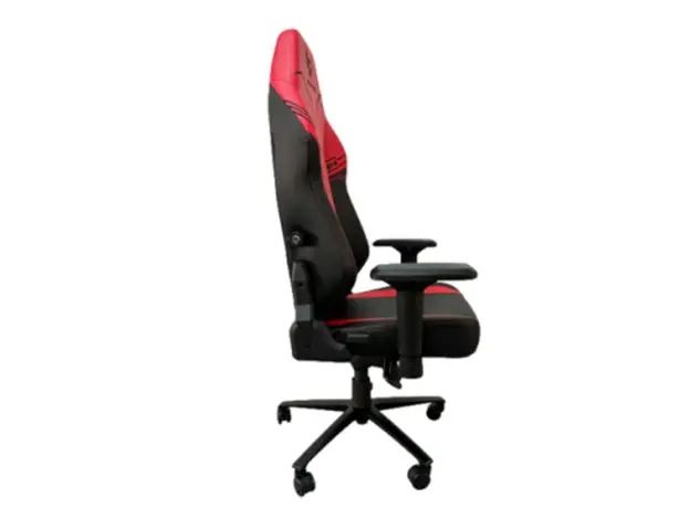 სათამაშო სავარძელი Vertex Inferno Gaming Chair Black/Red Car Leather, 2 image