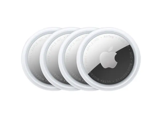 Bluetooth თრექერი Apple AirTag 2 4 Pack White