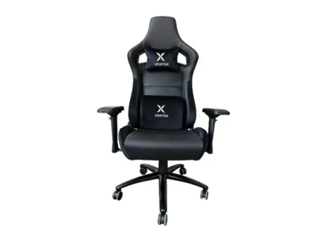 სათამაშო სავარძელი Vertex Predator Gaming Chair Black Car Leather