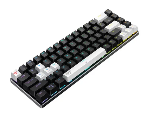 კლავიატურა Havit KB906L Gaming Keyboard Black/White, 5 image