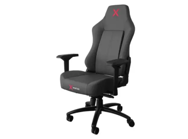 სათამაშო სავარძელი Vertex Imperion Gaming Chair Black Leather, 3 image