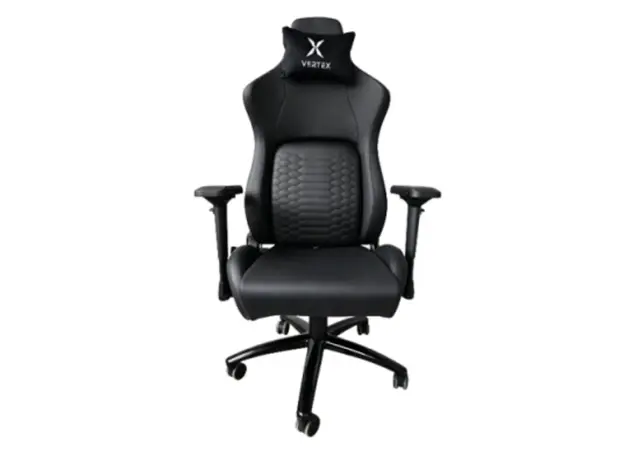 სათამაშო სავარძელი Vertex Viper Gaming Chair Black Car Leather