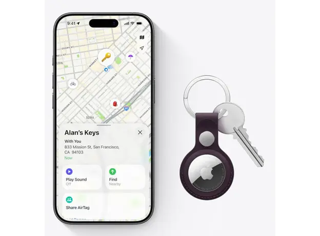 Bluetooth თრექერი Apple AirTag 2 White, 4 image