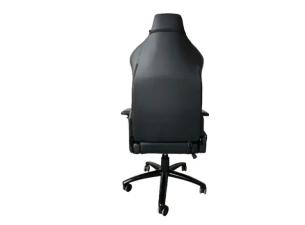 სათამაშო სავარძელი Vertex Viper Gaming Chair Black Car Leather, 5 image
