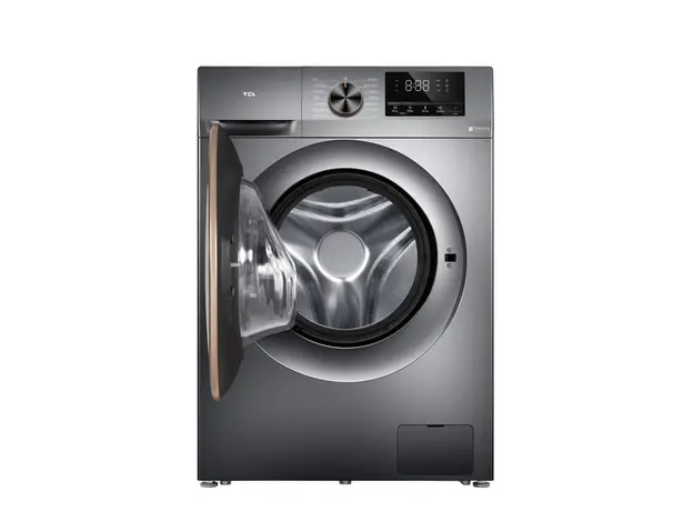 სარეცხი მანქანა TCL P2210FLG-10 KG DirectDrive INVERTER 1200 RPM, 85X60X60, 15 Programs LED DISPLAY, Black, A+++ Steam, 2 image