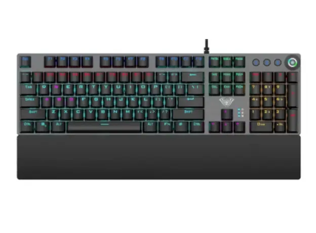 კლავიატურა AULA F2058 LED Wired Mechanical Gaming Keyboard (Blue switch)