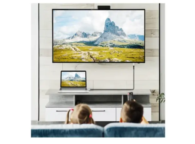 კაბელი Logilink CU0434 4K/60Hz USB Type-C Gen2x2 100W 20Gbps LED Metal Black 2m, 3 image