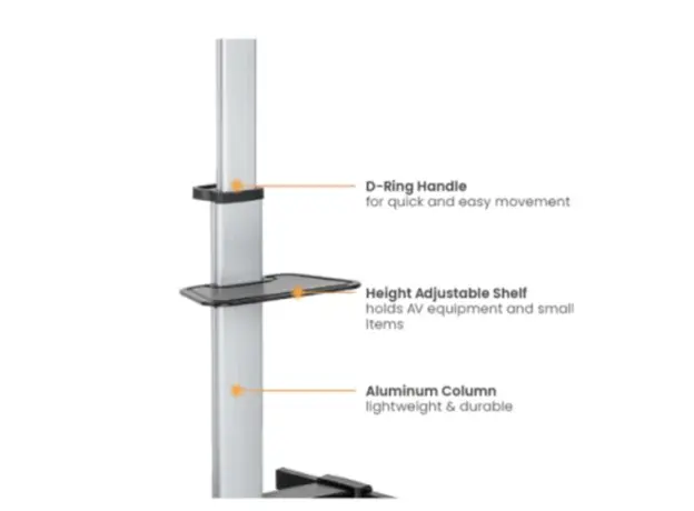 ტელევიზორის სადგამი Vertex VX-TV-ST01 TV Stand 37"-86", 4 image