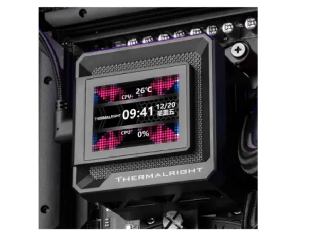 ქულერი THERMALRIGHT Frozen Warframe 240 SE ARGB BLACK CPU Universal Cooler, 4 image