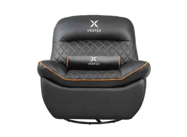 სათამაშო სავარძელი Vertex Throne Gaming Sofa Orange/PVC