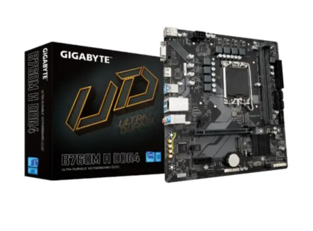 დედა დაფა Gigabyte B760M H DDR4 1.0 2DDR4 LGA1700 - 9MB76MH4-00-G10