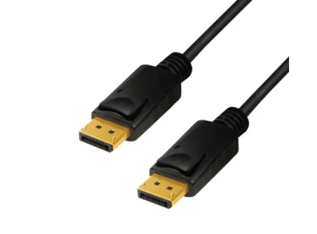 კაბელი Logilink CV0121 8K/60Hz DisplayPort Cable Black 3m, 2 image
