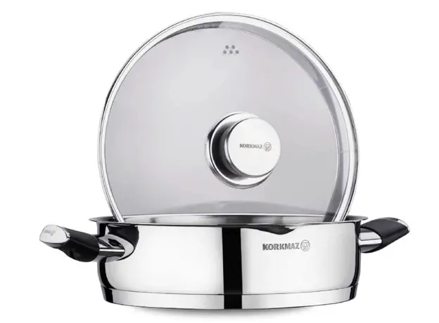 ქვაბი Korkmaz A2084 Deep Casserole 24x16cm / 7.0l, 3 image