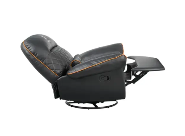 სათამაშო სავარძელი Vertex Throne Gaming Sofa Orange/PVC, 4 image