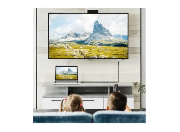 კაბელი Logilink CU0433 4K/60Hz USB Type-C Gen2x2 100W 20Gbps LED Metal Black 1.5m, 4 image