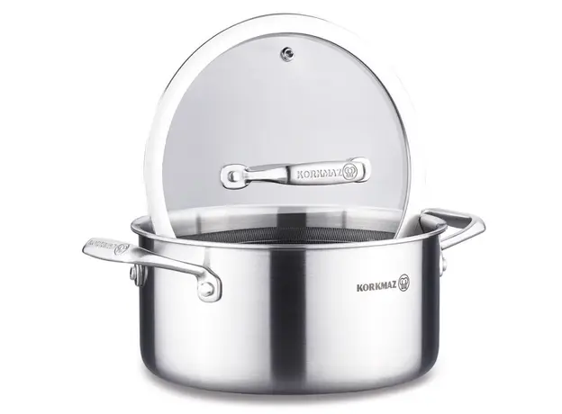 ქვაბი Korkmaz A3872 Casserole Altima 24x12cm / 5.4l, 2 image