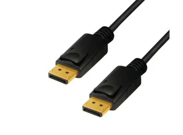 კაბელი Logilink CV0139 8K/60Hz DisplayPort Cable Black 5m