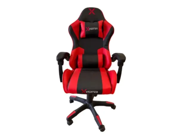 სათამაშო სავარძელი Vertex Noho Gaming Chair Black/Red PVC
