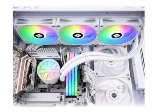 ქულერი THERMALRIGHT Aqua Elite 360 ARGB WHITE V6 CPU Universal Cooler, 7 image
