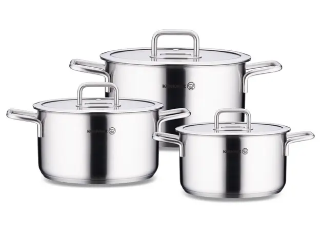 ქვაბების ნაკრები Korkmaz A2930 Stella 6 pcs Cookware Set