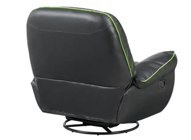 სათამაშო სავარძელი Vertex Throne Gaming Sofa Green/PVC, 5 image