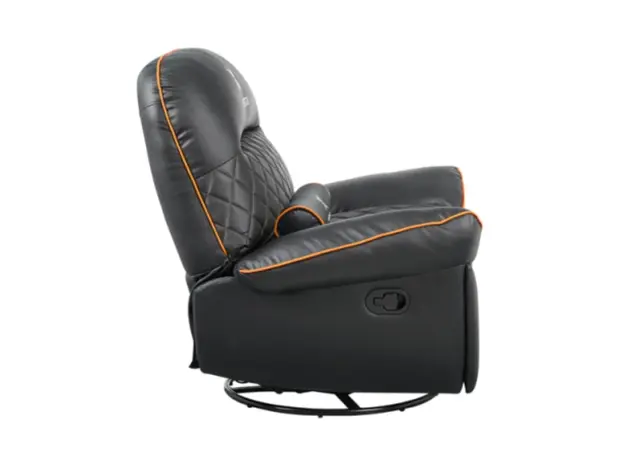 სათამაშო სავარძელი Vertex Throne Gaming Sofa Orange/PVC, 3 image