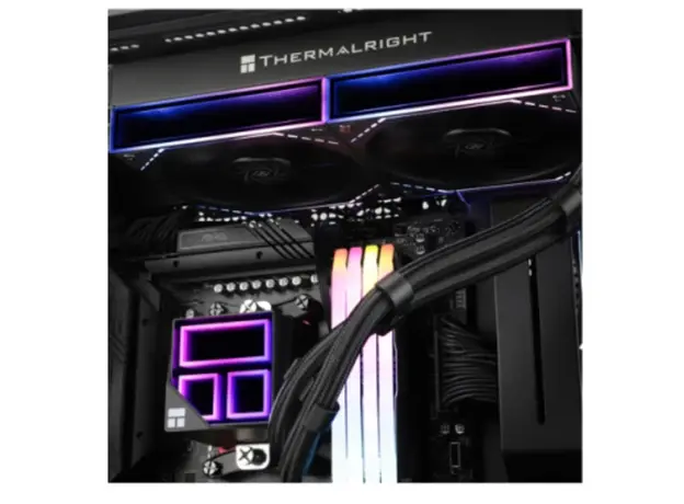 ქულერი THERMALRIGHT Frozen Infinity 240 BLACK ARGB CPU Universal Cooler (in bulk), 6 image