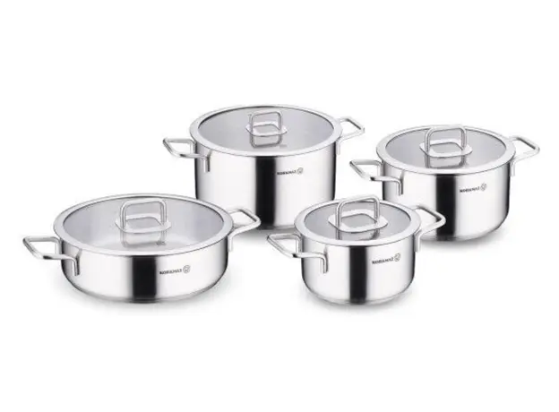 ქვაბების ნაკრები Korkmaz A2931 Stella 8 pcs Cookware Set