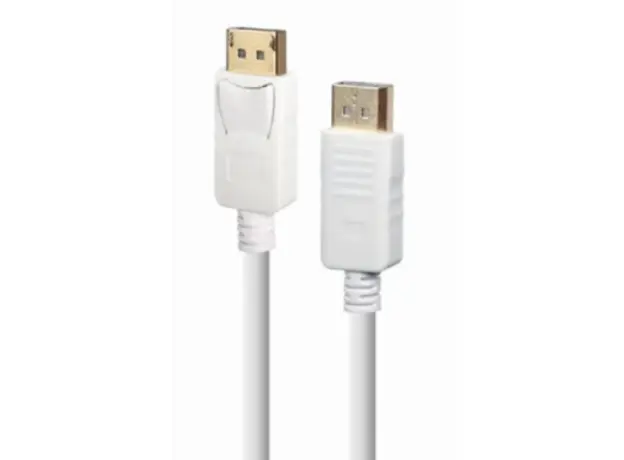 კაბელი Gembird CC-DP2-6-W 4K/60Hz DisplayPort cable 1.8m White