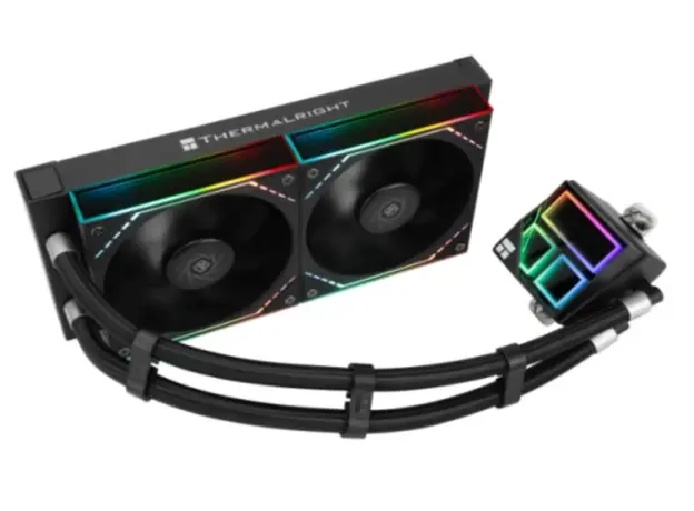 ქულერი THERMALRIGHT Frozen Infinity 240 BLACK ARGB CPU Universal Cooler (in bulk), 2 image