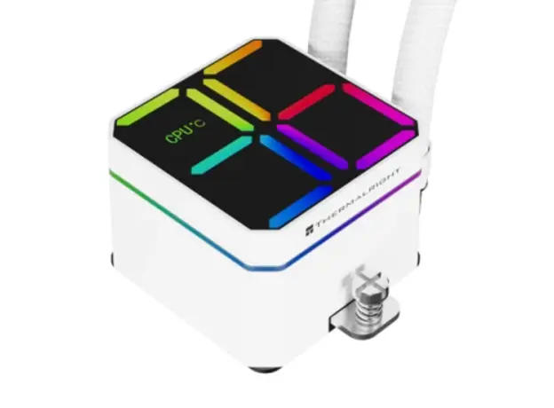 ქულერი THERMALRIGHT Magic Qube 360 ARGB WHITE CPU Universal Cooler, 7 image