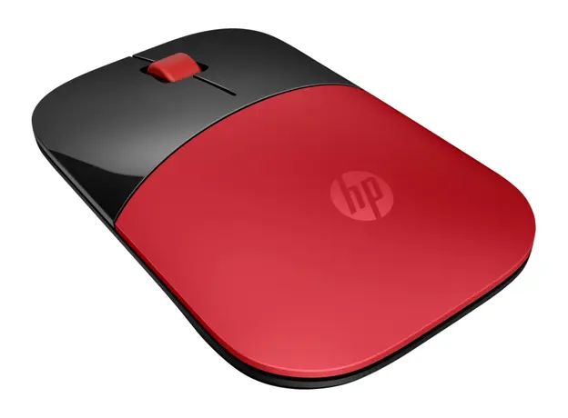 მაუსი HP Z3700 Red Wireless Mouse (V0L82AA), 2 image