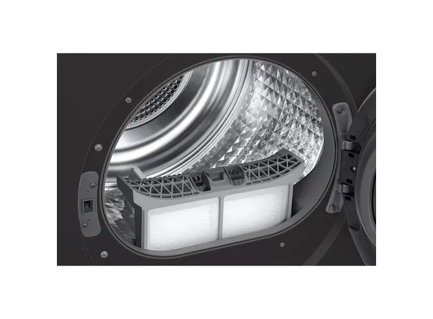 საშრობი მანქანა Samsung DV90T6240LX/LP, 9Kg, A+++, Washing dryer, Silver, 5 image