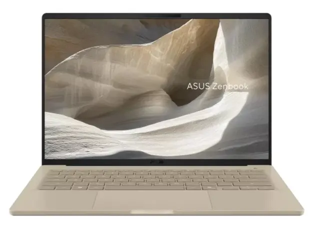 ნოუთბუქი Asus Zenbook A14  14'' OLED Snapdragon X2  Elite X2E88100  4.0GHz  32GB 1TB SSD Adreno iGPU  WIN 11 HOME Beige