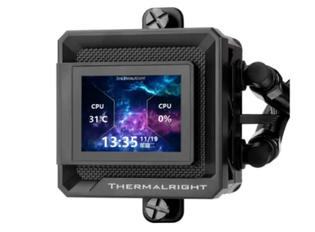 ქულერი THERMALRIGHT Frozen Warframe 240 SE ARGB BLACK CPU Universal Cooler, 6 image