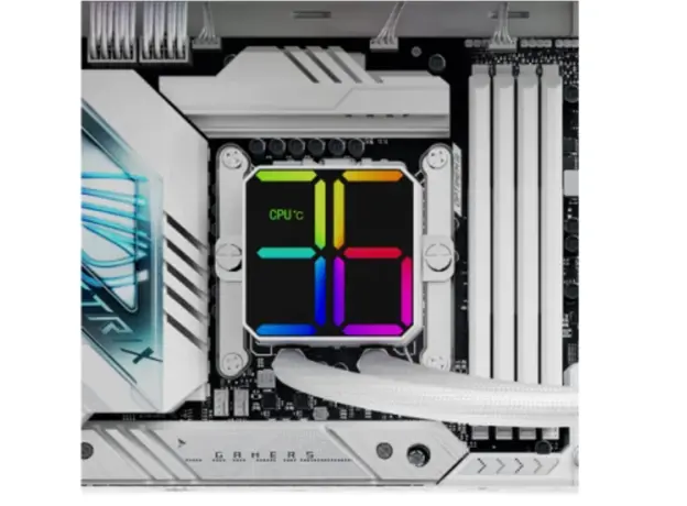 ქულერი THERMALRIGHT Magic Qube 360 ARGB WHITE CPU Universal Cooler, 4 image