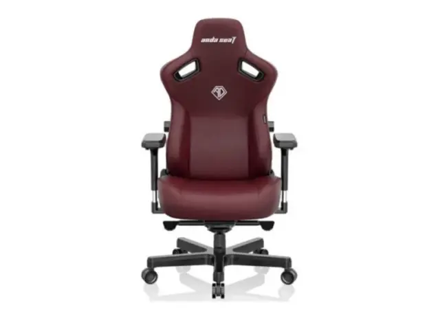 სათამაშო სავარძელი AndaSeat Chair Kaiser 3, PVC leather, 4D-Armrests, maroon