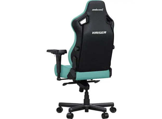 სათამაშო სავარძელი AndaSeat Chair Kaiser 4 V2 XL, PVC leather, 6D-Armrests, green, 6 image
