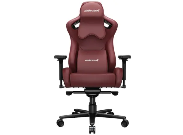 სათამაშო სავარძელი AndaSeat Chair Kaiser 2 Pro XL, PVC leather, 4D-Armrests, maroon