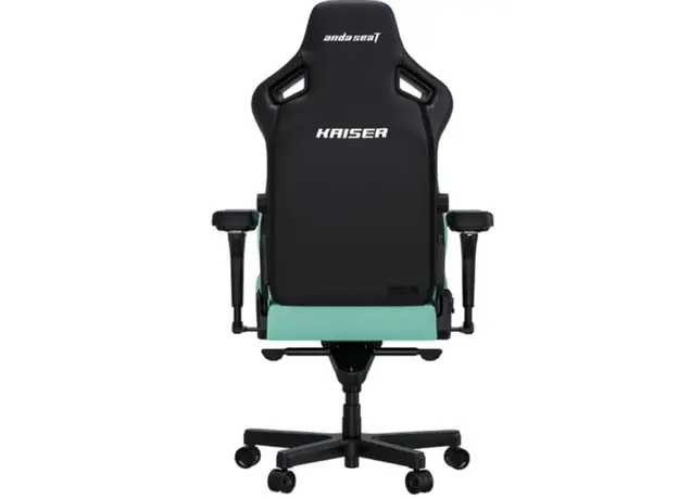 სათამაშო სავარძელი AndaSeat Chair Kaiser 4 V2, PVC leather, 6D-Armrests, green, 5 image
