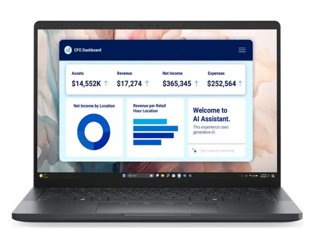 ნოუთბუქი DELL Pro 13 Premium 13.3" QHD+ Touch, Intel U7-268V, 32GB, F512GB, UMA, Win11P, black