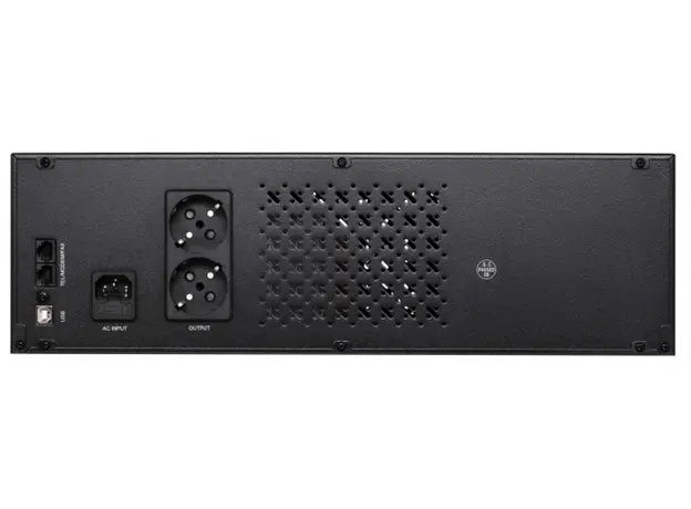უწყვეტი კვების წყარო 2E RE1500, 1500VA/900W, RM 3U, LCD, USB, 3xSchuko, 2 image