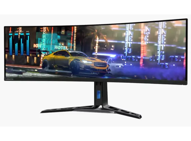 მონიტორი Lenovo Legion R45w-30 Curved 44.5" 5120x1440 VA 450 cd/m²  4ms 165Hz / 170Hz (Overclock)  Black, 2 image