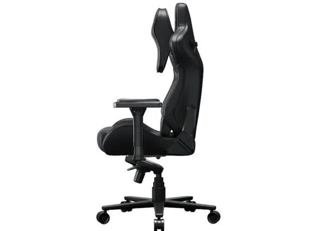 სათამაშო სავარძელი AndaSeat Chair Kaiser 2 Pro XL, PVC leather, 4D-Armrests, black, 3 image