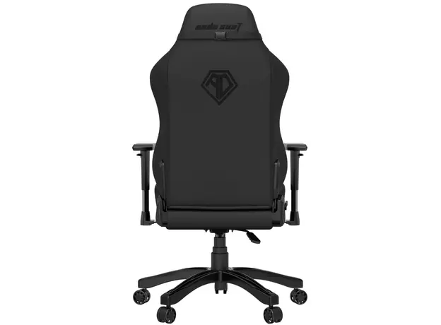 სათამაშო სავარძელი AndaSeat Chair Phantom 3, PVC leather, 1D-Armrests, black, 6 image