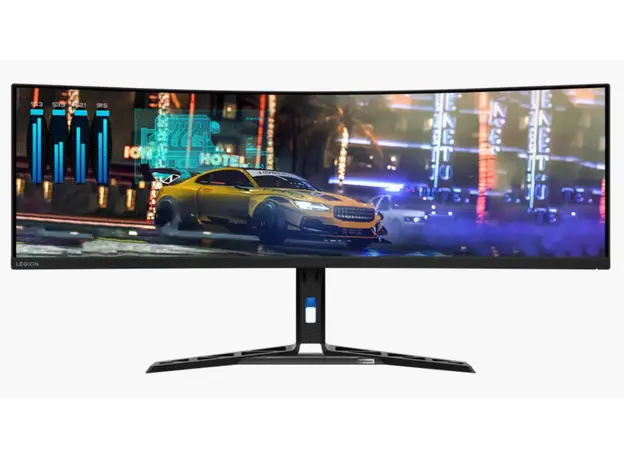 მონიტორი Lenovo Legion R45w-30 Curved 44.5" 5120x1440 VA 450 cd/m²  4ms 165Hz / 170Hz (Overclock)  Black