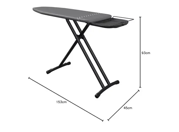 Ironing table LAURASTAR PLUSBOARD BLACK COVER GREY/1.898, 4 image